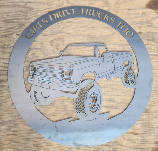 GIRLS DRIVE TRUCKS TOO